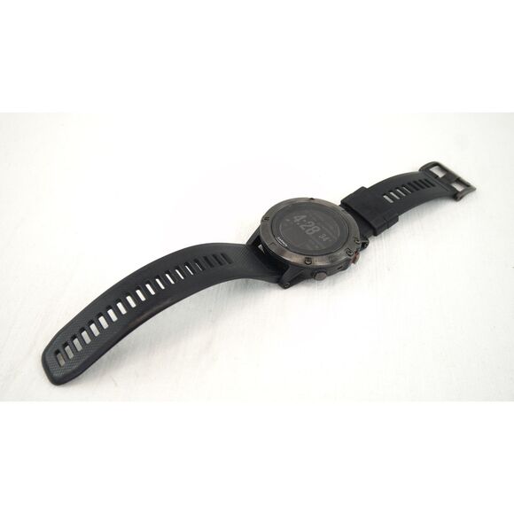 Garmin Fenix 5x GPS Smartwatch | Slate Gray Sapphire, Black Band, Factory Reset - Picture 3 of 10